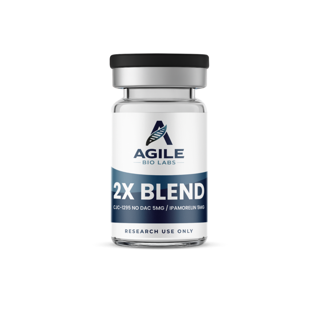 2X Blend CJC-1295 Without DAC (5mg) / Ipamorelin (5mg)